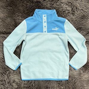 Puma | Girl's Fleece Sweater | Blue | Size XLarge (14/16)